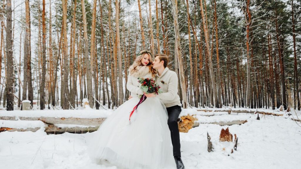 Winter Wedding Transportation