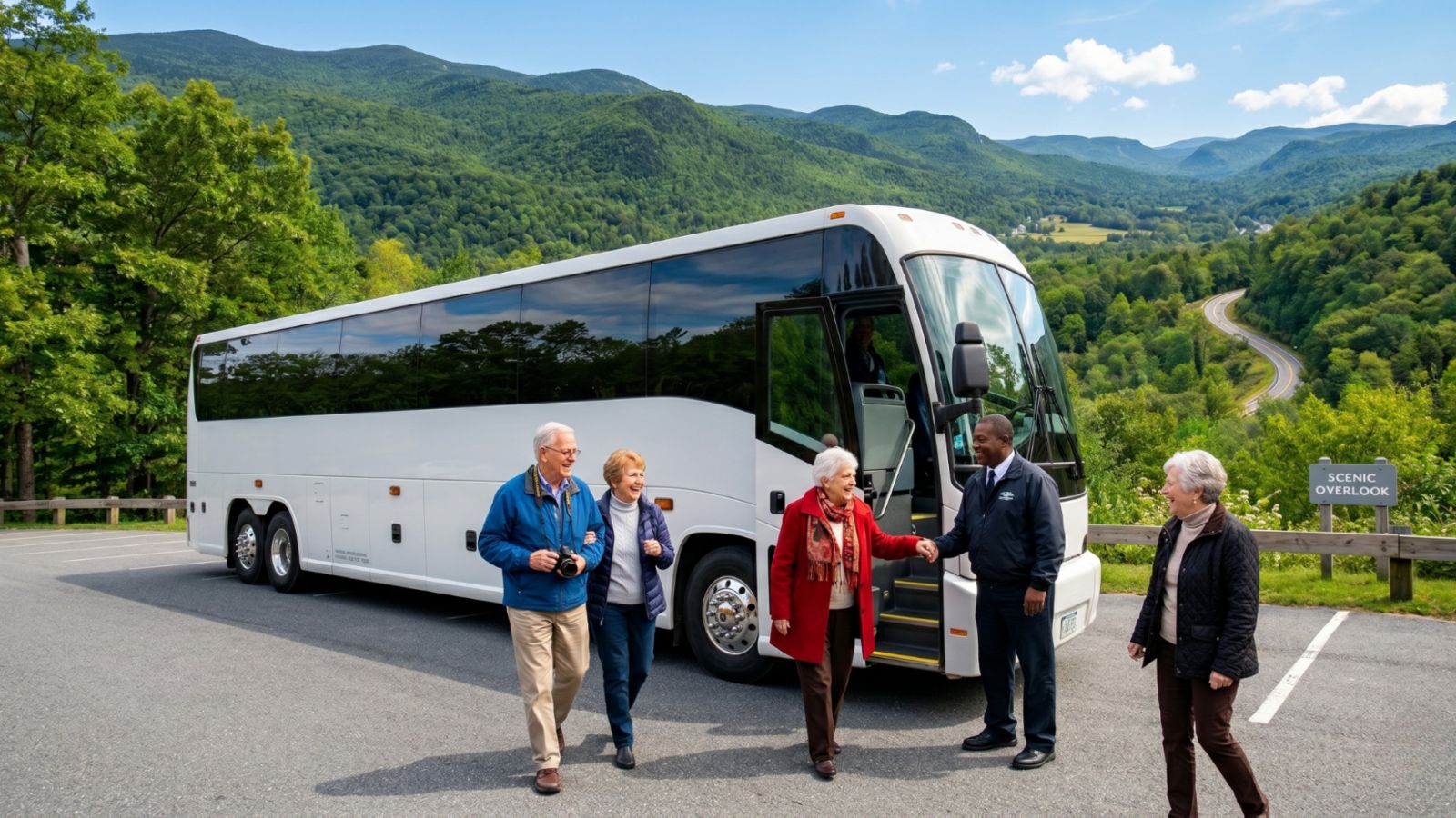 Senior Charter Bus Service